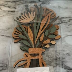 Wooden Floral Wall Decor